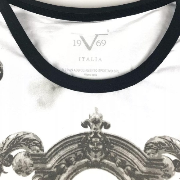 Versace Italia 1969 Angel print Men Shirt - Picture 6 of 8